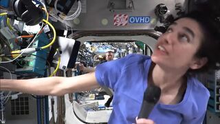 What happens to astronauts during space station reboosts?