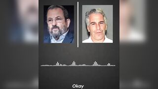 Epstein on tape advising former Israeli PM Barak to approach Palantir founder Peter T