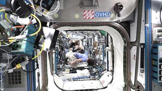 What happens to astronauts during space station reboosts?