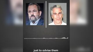 Epstein on tape advising former Israeli PM Barak to approach Palantir founder Peter T