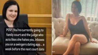 WOW: Family Court Judge Caught Trying to Hook up with Woman Whose Case She is Hearing in Her Court