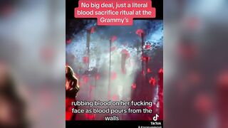 Eh, Nothing to See here... Just a Demonic Blood Ritual at the Grammy's