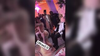 Sexy or too Ghetto? Bride AND Bride's Maid's both give Groom a Dance He won't forget