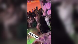 Sexy or too Ghetto? Bride AND Bride's Maid's both give Groom a Dance He won't forget