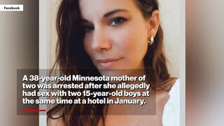 Minnesota mom accused of having sex with two boys, 15, at hotel after marriage spat