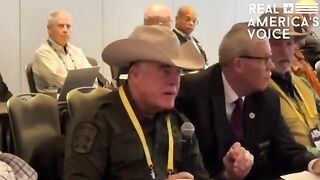 SHOCKING FOOTAGE: Texas Sherriff Plays Video of Deputy in a Shootout with Illegal Alien Cartel Member.