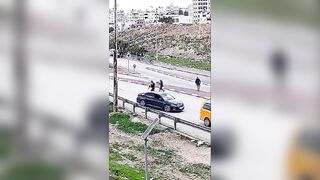 14-year-old Palestinian vs. Israeli Soldiers (2 Angles)