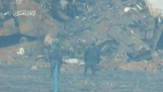 IDF Get Direct Hit By Hamas Sniper