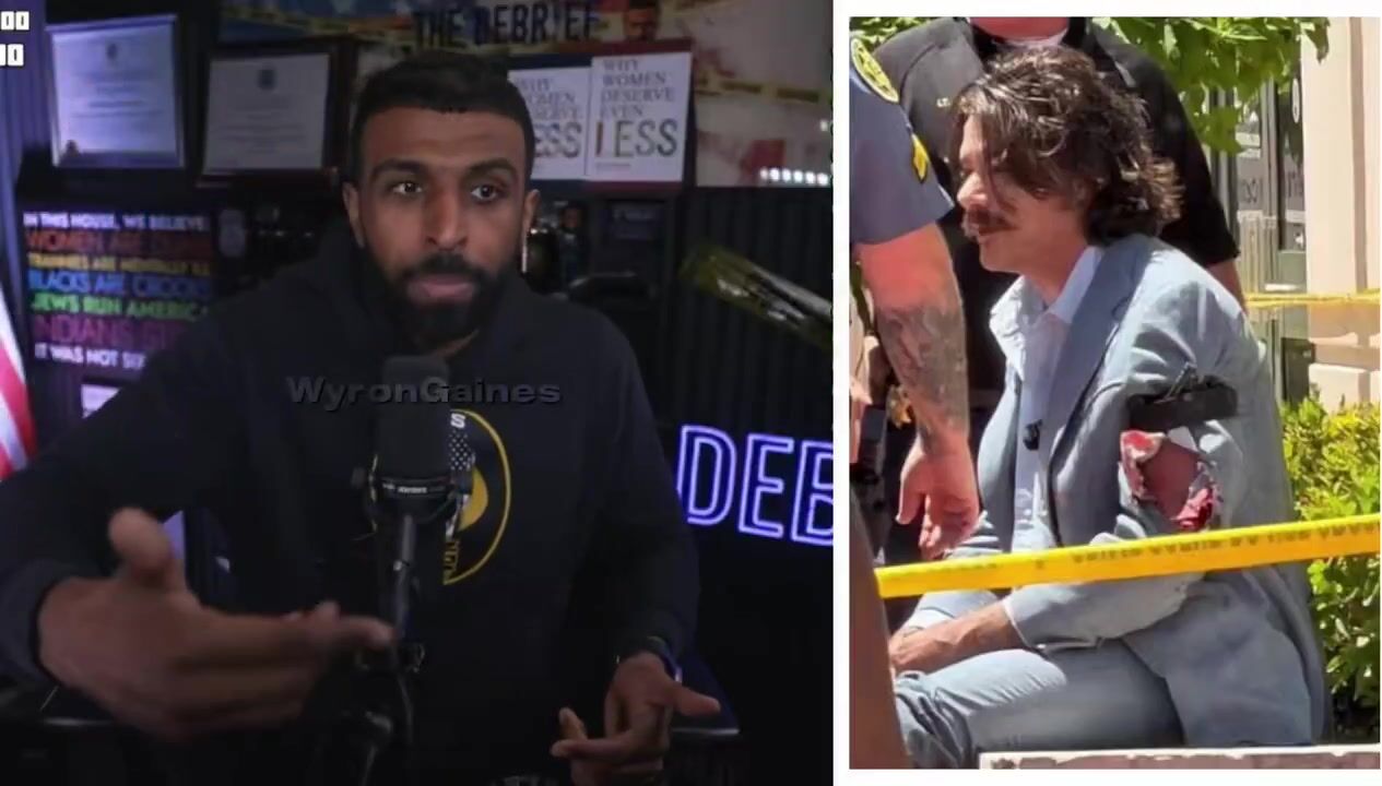 Myron goes on a rant after Chud The Builder shot a bIack guy who attacked him!