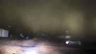 Man Running from Cops carrying Gasoline is a Fireball when He is Tased.....(Info in Description)