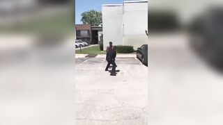 Cool Cop Fights the Best Boxer in the Ghetto to Show his Skills