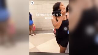 White Couple gets Jumped by Black Mob ON the Baggage Claim Belt (Watch Full Video it gets Worse)