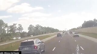 RAW Actually Footage from the Naples Airplane, Highway Crash.