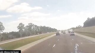 RAW Actually Footage from the Naples Airplane, Highway Crash.