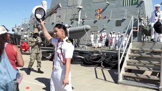 After 326 days at sea, longest U.S. aircraft carrier deployment since Vietnam, the US
