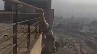 Teen Trying to Make a TikTok from a High Rise Ends Tragically (2 Angles)