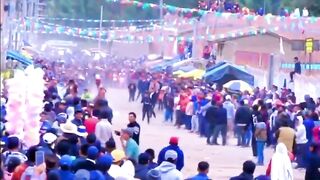 Peru: Man Dies/Kills Himself by Running in Front of Horse during Race