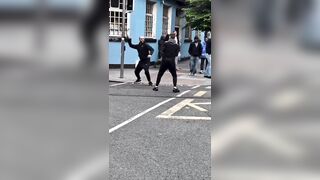 Irish man forced to teach migrant a lesson in Dublin’s Parnell Square