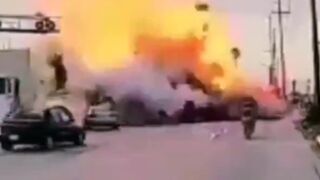 California: Firefighters Pulling Bodies from Car has It Explode Killing the Heroes
