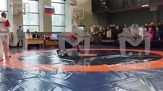 Russia: Wrestling Match turns Dead Serious as Grenade or Explosive, Go Off in the Crowd