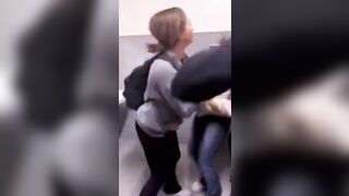 Girls Locker Room Best one Punch Female KO in a While (Over a Boy of course)