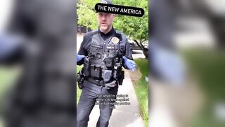 Oregon officer tells man it’s not a crime for people to expose themselves to his chil