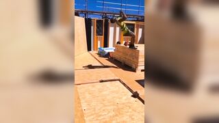Construction Foreman looks around to See Chaos on the Work Site (Just Watch Funny)