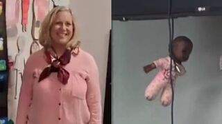 Florida Teacher Suspended After Viral Video Shows Her Hanging Black Baby Doll By Its