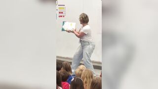 This is how u teach the kids, and this is how you get the dads to show up ever parent