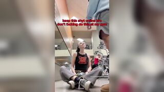 TikToker Confronted at a Gym for Being Well, a Moron!