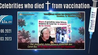 Hundreds of Entertainers & Celebrities Dead after Being Vaxxed