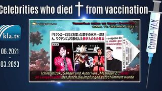 Hundreds of Entertainers & Celebrities Dead after Being Vaxxed