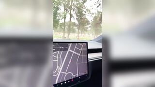 Tesla’s sensor system detected something wierd