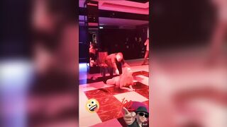 Oops...Hey She Brought It! Stripper with a Whip gets Old Man in Trouble