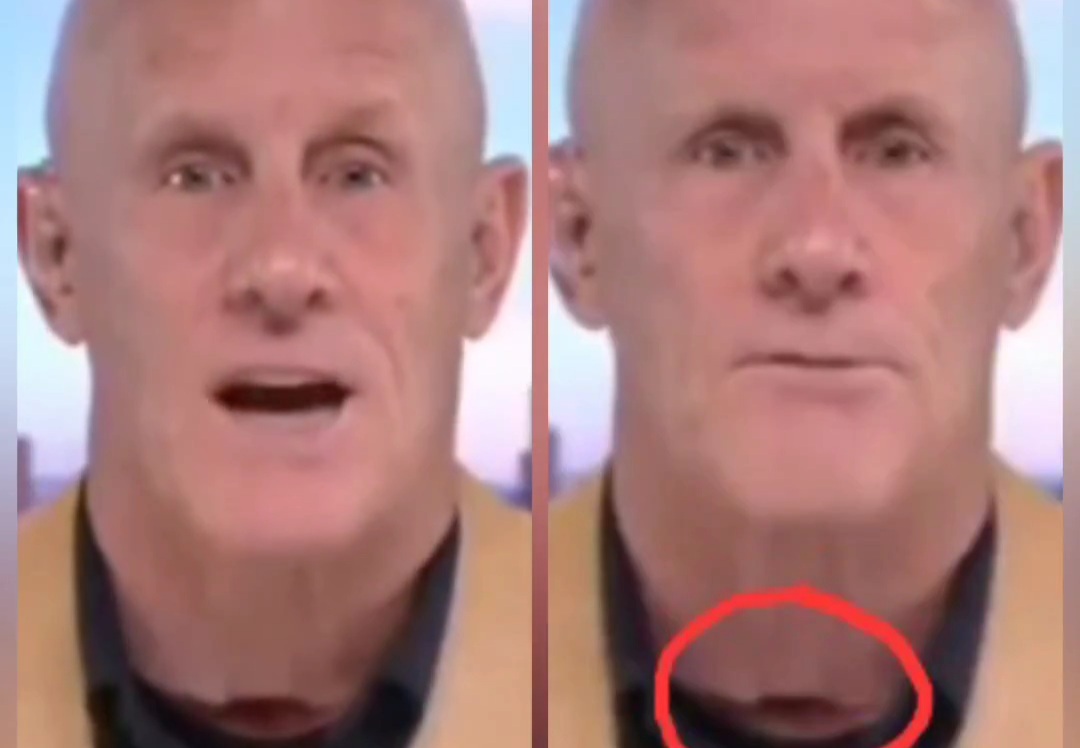 Fox news just aired a man wearing a mask on LIVE TV!