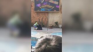 Fed up Circus Bear Attacks his Trainer During Live Performance.