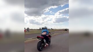Motorcyclist nearly Decapitated by Barbed Wire
