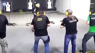 This.... Is. How you Train Hardcore..Live Bullets train