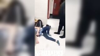 Black Teacher Beats White Student after Fighting Black Girl