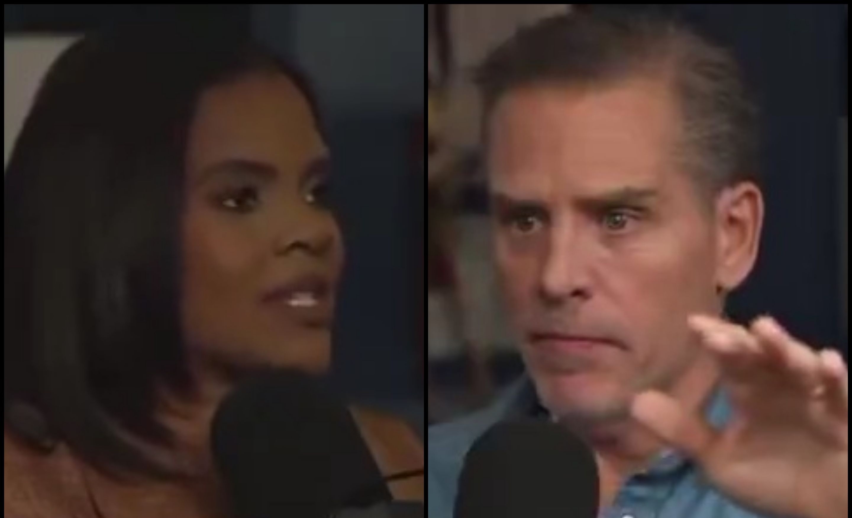 Hunter Biden and Candace are in total agreement that Donald Trump did NOT survive 4