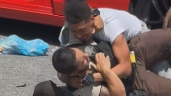 Viral videos show deputy struggling with driver in Food Lion parking lot