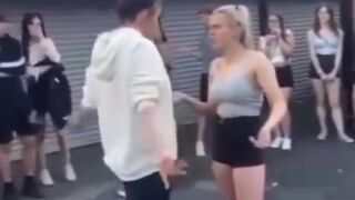Female Fight in front of ALL the Girls Ends Quickly...Watch this