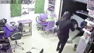Kid starts Screaming during Robbery and is taken Outside...(See Info)