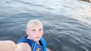 Young Kid on the Water takes Fatal Selfie