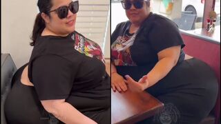 She Built exactly like a hippo…