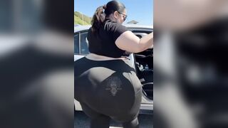 She Built exactly like a hippo…