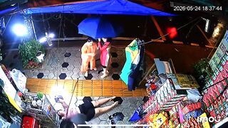 Grocery Store Owner Electrocuted After Live Wire Falls On Wet Ground