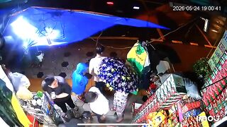 Grocery Store Owner Electrocuted After Live Wire Falls On Wet Ground