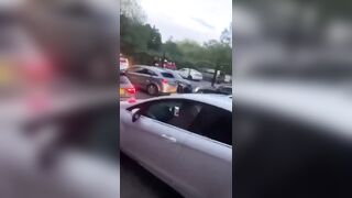 Two men stabbed at large gathering in West Midlands, UK