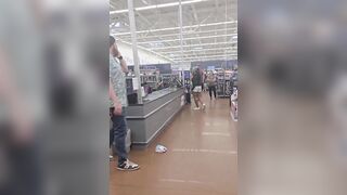 Black Woman Has A Walmart Meltdown
